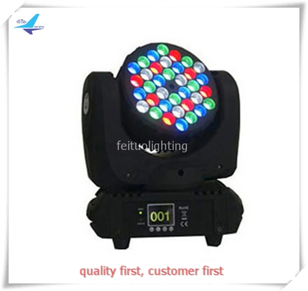 

Best Sellijng Free shipping 36*3w led beam moving head stage light Disco lights beam led 36x3 rgbw cree led moving head