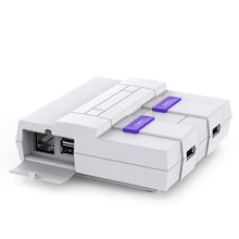 Запасной чехол для SNES Raspberry Pi 3, 2 и B+ с фронтальным usb-портами функциональная кнопка питания и сброса и вентилятор охлаждения