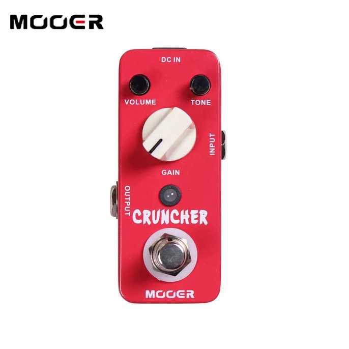 NEW Effect Guitar Pedal /MOOER CRUNCHER Distortion Pedal,True bypass NEW Effect Guitar Pedal /MOOER CRUNCHER Distortion Pedal,True bypass