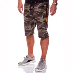 Высокое качество для мужчин летние камуфляжные повседневные короткие штаны узкие брюки