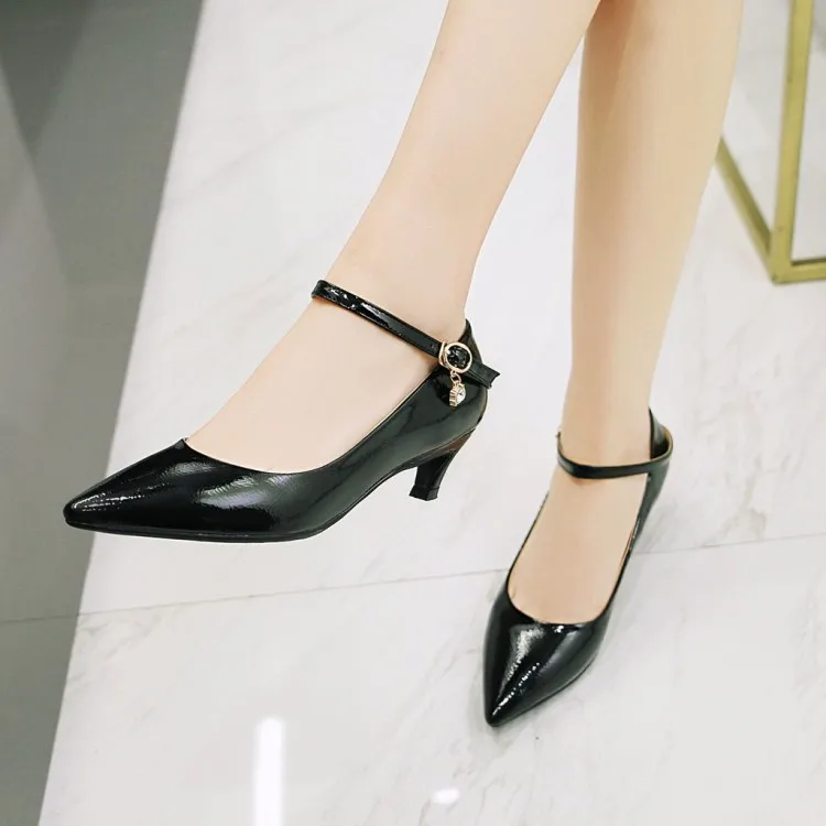 

Big Size 11 12 13 14 15 Ladies high heels women shoes woman pumps Pure color High-heeled single shoes