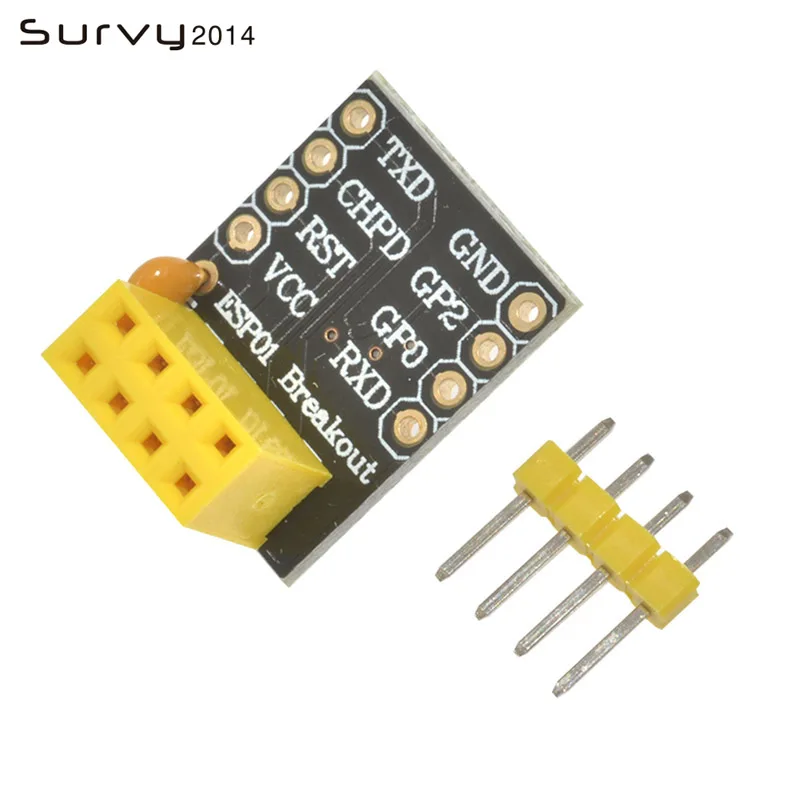 USB to ESP8266 WIFI module ESP-01 ESP-01S Remote Serial Port WIFI Sensor Transceiver Wireless Board V1.0 Breakout PCB Adapter
