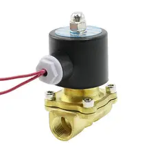 2W-160-5 2 Позиция 2 Way 1/4 «Порт Прямого Действия Электромагнитный Клапан AC 220 В