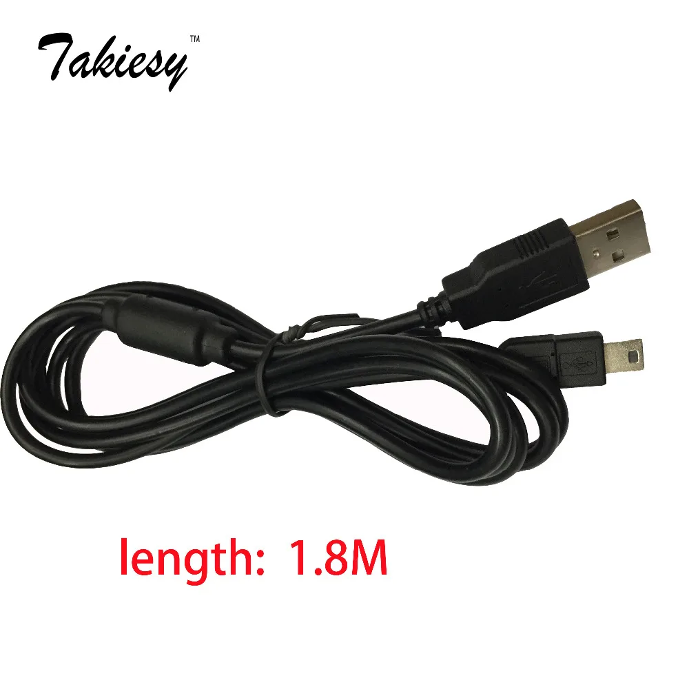 

10PCS/lot 1.8M USB Charger Data Cable for PS3 Controller