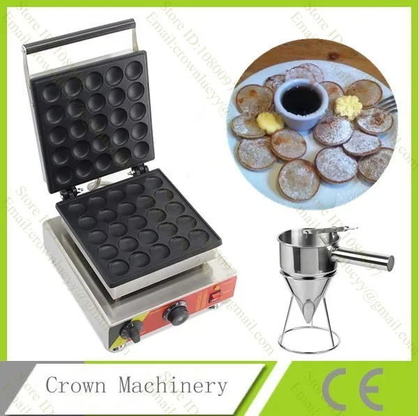 25pcs110v 220v электрический гриль для голландских оладий Машина закругления кромок