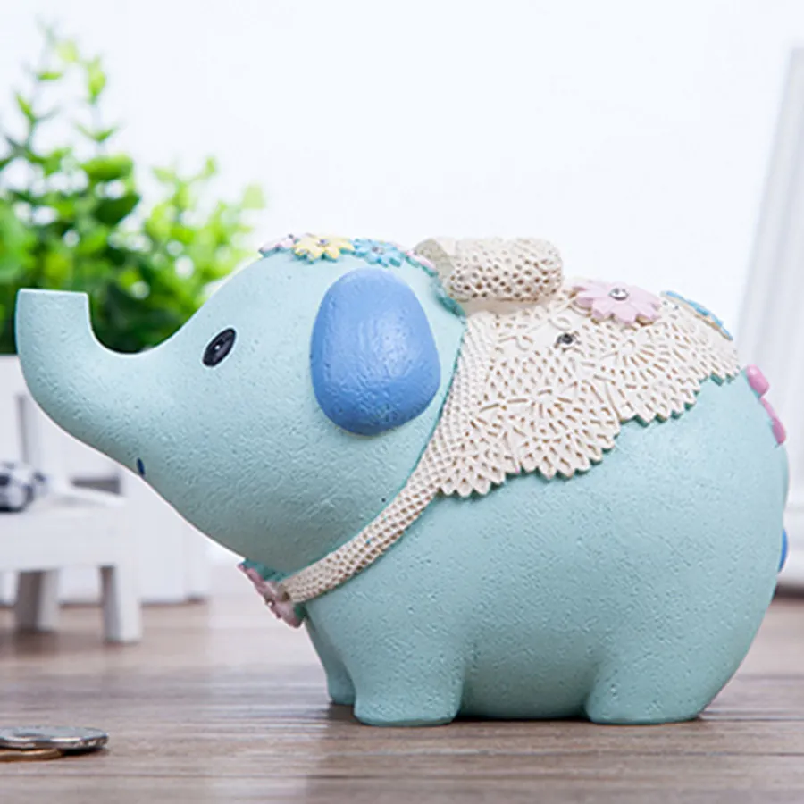 

Large Safe Lucky Cat Coin Cute Piggy Bank Cat Resin Personalized Bank Money Gift Box Kids Wedding Money Big Funny Boxes Jar 5