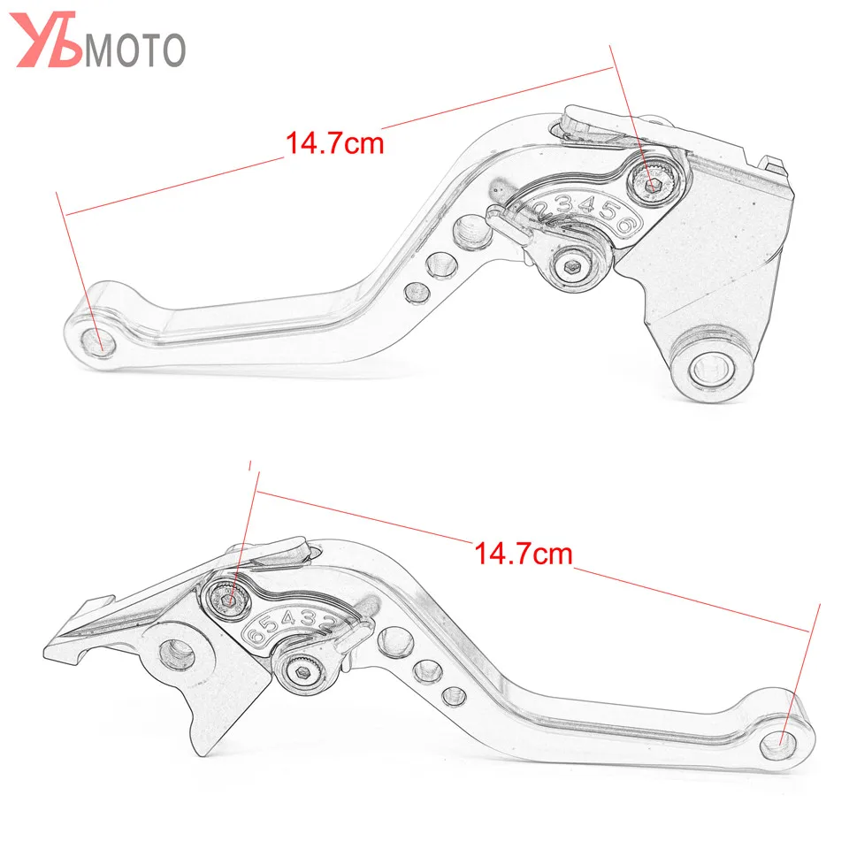 Высококачественные мотоциклетные CNC регулируемые Короткие сцепления тормозные рычаги для Honda CMX 300 500 REBEL модифицированные аксессуары