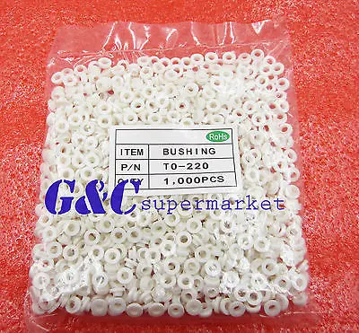 

100pcs Insulating Tablets Insulation Bushing TO-220