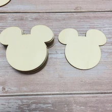 50 НЕОБРАБОТАННАЯ древесина DIY проекты лазерной резки на заказ Деревянный орнамент Свадебные сувениры