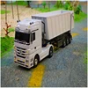 New Electric Remote Control Truck Model 1101C 1:32 2KG Load 6CH Radio Control RC One Key Dump Tipping Bucket Engineering Truck 6