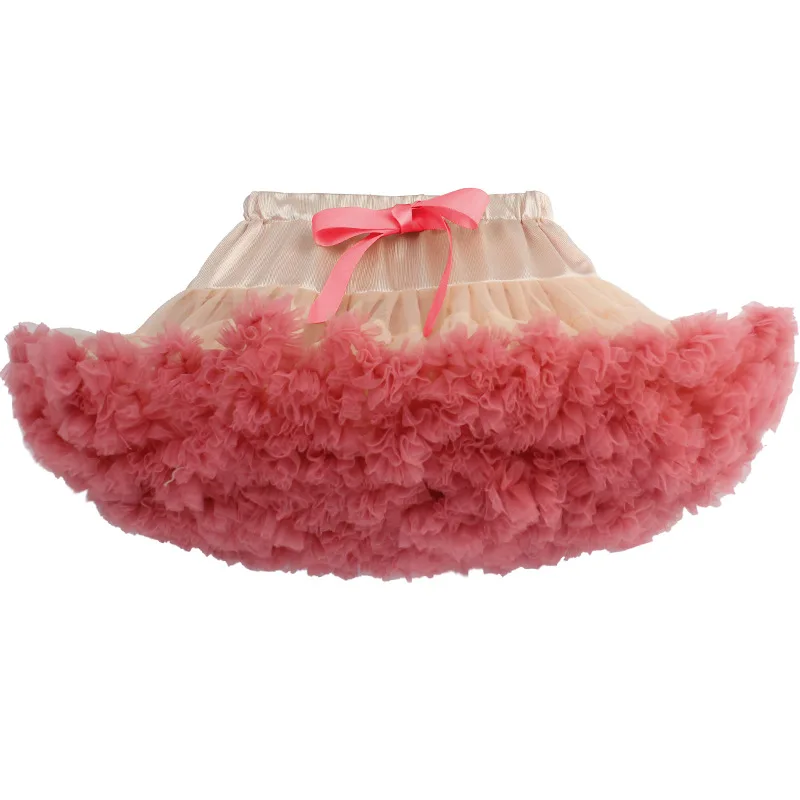 Baby Girls Tutu Skirt Fluffy Children Ballet Kids Pettiskirt Baby Girl Skirts Princess Tulle Party Dance Skirts Toddler Skirts - Цвет: 21