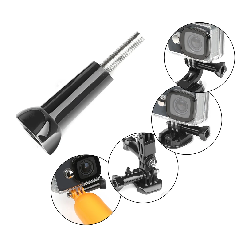 Длинный болт LANBEIKA для GoPro Hero 9 8 7 6 Black Session Xiaomi Yi SJCAM SJ4000 SJ6 Eken H9|Чехлы экшн-камер| |