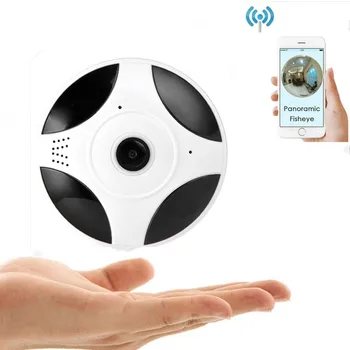 

Surveillance Camera Robot 360 HD Mini VR Camera WIFI panoramic Home Security 960P IP video Night Vision Two-way Audio baby cam