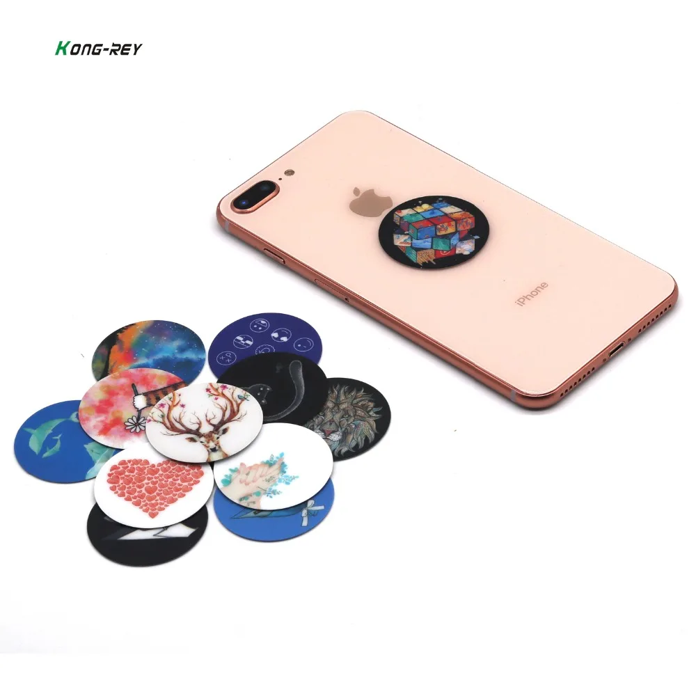 

KONGREY Magnet Metal Plate Magnetic Disk For Car Phone Holder Metal Plate Iron Sheets for Air Vent Mount Car Holder Stand