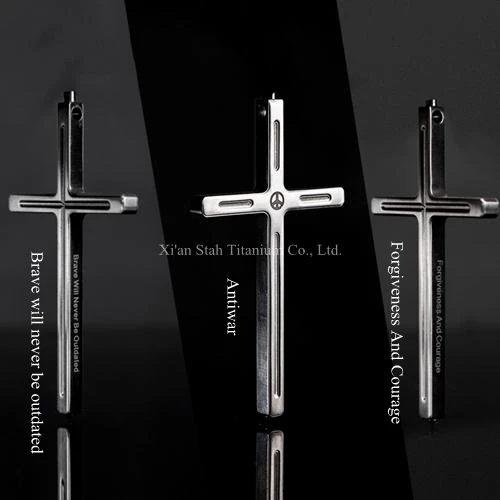 Tactique Pendentif Croix Collier Avec Tungst/ène Point Dextr/émit/é Pour EDC Emmergency Marteau//Personnelles de D/éfense