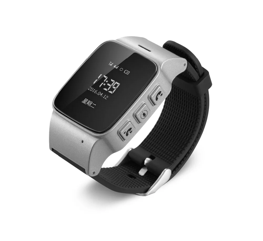 GPS Elderly Smart Watch D99 Wristwatch With WIFI Anti lost Tracker