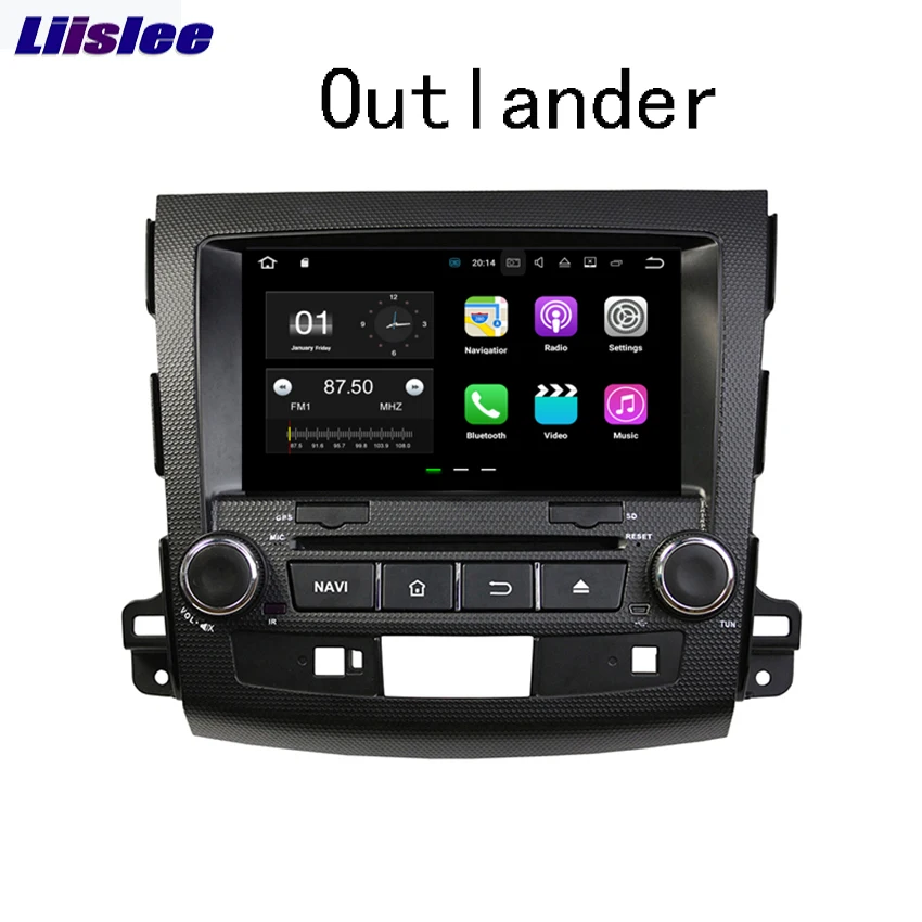 Liislee For Mitsubishi Outlander 20062012 Android Car Navigation GPS