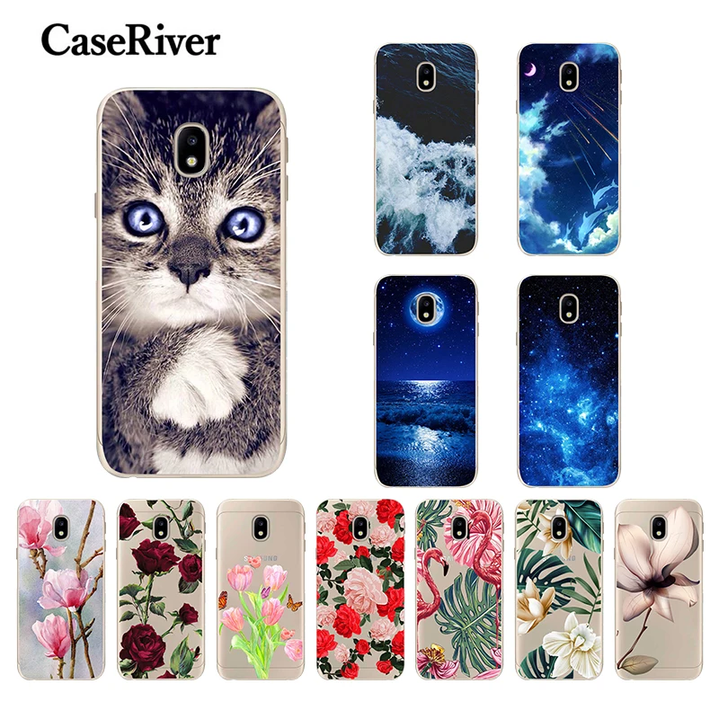 

Case FOR Samsung Galaxy J7 2017 Case Cover Soft TPU Silicone Phone Case J7 2017 J730F 5.5" Coque Back sFOR Samsung J7 2017 Case