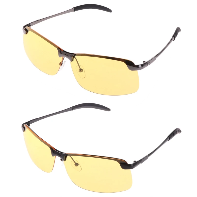 Очки ночного видения для рыбалки, велоспорта, вождения на открытом воздухе, солнцезащитные очки, защита UV400