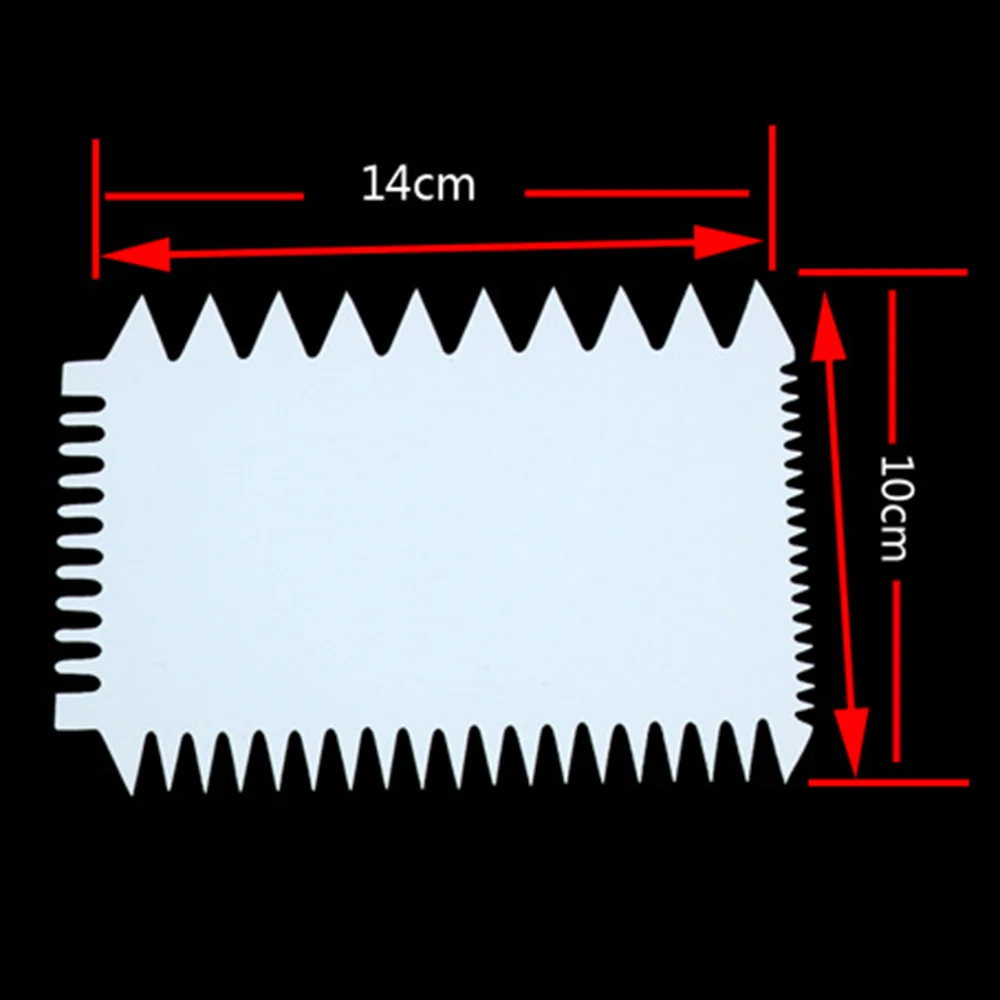 7 шт./компл. торт скребок для помадной массы мусс для крема шпатель край гладкой Кухня торт форма для печенья выпечки инструменты для украшения