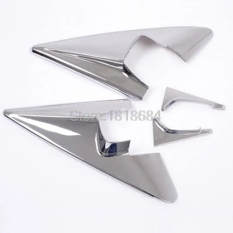 

For KIA Sorento 2013-2015 High Quality ABS Chrome Plastic Side Door Mirror Triangle Bright Cover Frame Trim Auto Parts 4pcs/set