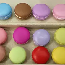 14 шт./лот имитация Макарон искусственные игрушки реквизит для свадебной фотосъемки кухня десерт украшения Дети ролевые игры игрушки