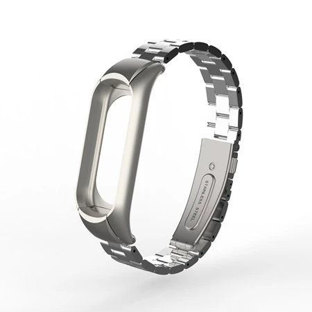 Style 2 Color 3 Умный Браслет mi band 3 из нержавеющей стали для Xiaomi mi band 3, металлический сменный ремешок mi lans для Xiaomi mi Band 3 - Цвет: Style 2 Color 3