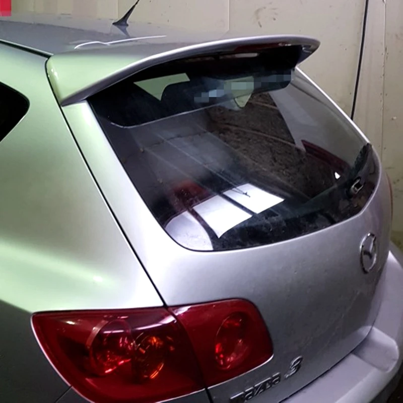 

For MAZDA 3 Hatchback Spoiler 2006-2013 MAZDA 3 High Quality ABS Material Car Rear Wing Rear Spoiler For Mazda 3