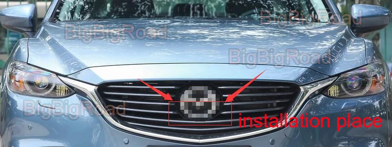 BigBigRoad для Mazda Atenza 6 Mazda6 CCD автомобиль вид спереди Логотип Камера Cam Водонепроницаемый Ночное видение