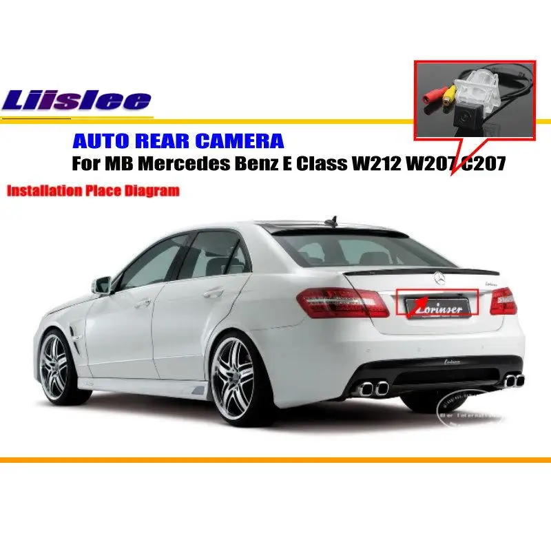 Liislee автомобильная парковочная камера/камера заднего вида для Mercedes Benz E Class W212 W207 C207/камера заднего вида/камера для номерного знака