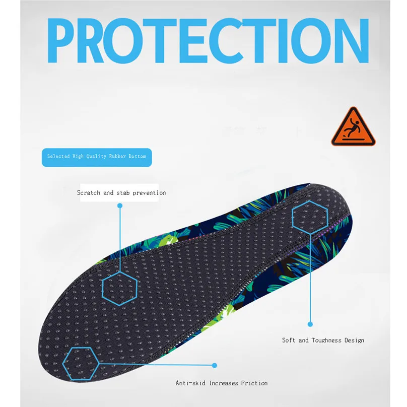 2019 new Women Man Diving Socks Swimming Snorkeling Non-slip Seaside Beach Breathable Socks Shoes equipped Swimwear #4A24 (13)