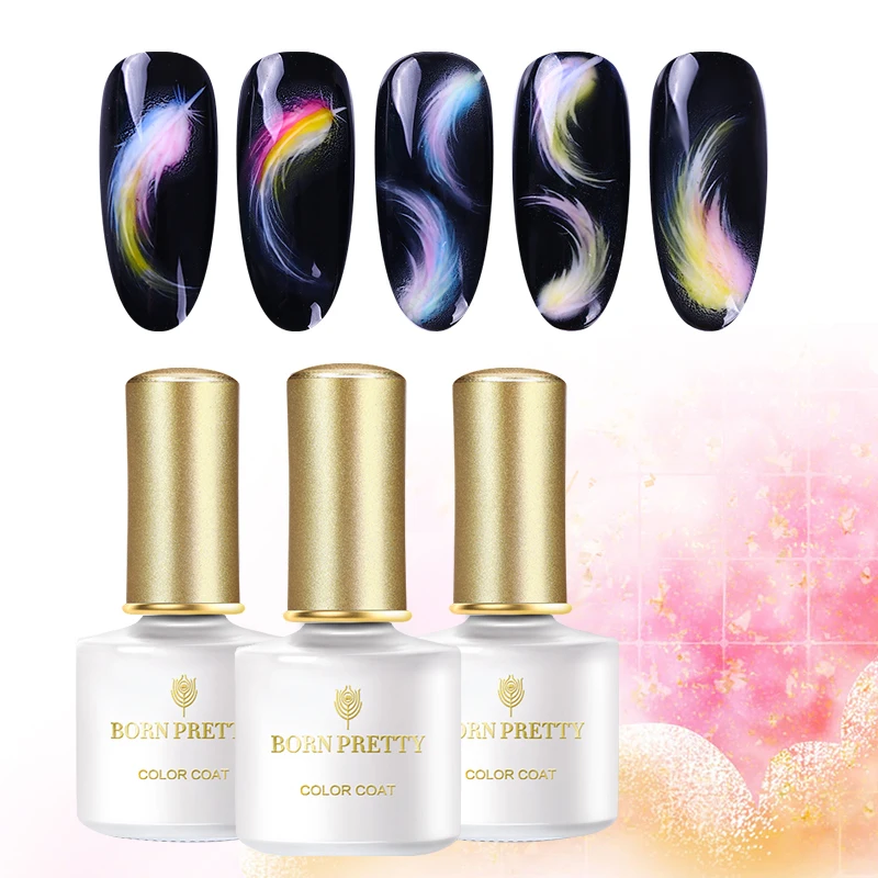 

BORN PRETTY Base Coat Burst Base Coat Matte Top Coat Tempered Base Top Coat Quick Building Gel Nail Art Manicure
