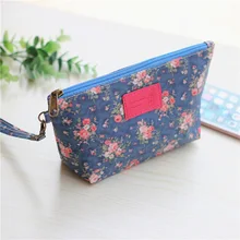 Водонепроницаемый Хлопок с цветочным принтом женские мини сумки женские напульсники сумки женские телефон Сумки Деньги сумки bolsas для девочек