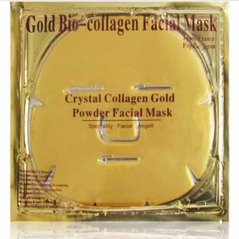 

9 PCS/lot gold collagen mask Anti-wrinkle firming suit
