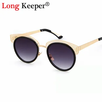 

Long Keeper Fashion Brand SteamPunk Men Women Sunglasses Mirror Sun Glasses Alloy Frame Eyewears UV400 J1036M free shipping
