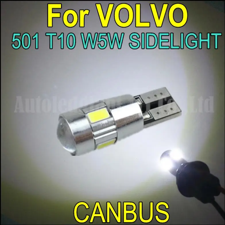 2x WHITE CANBUS NO ERROR WARNING T10 W5W 501 CAR SIDE LIGHT SIDE MARKER
