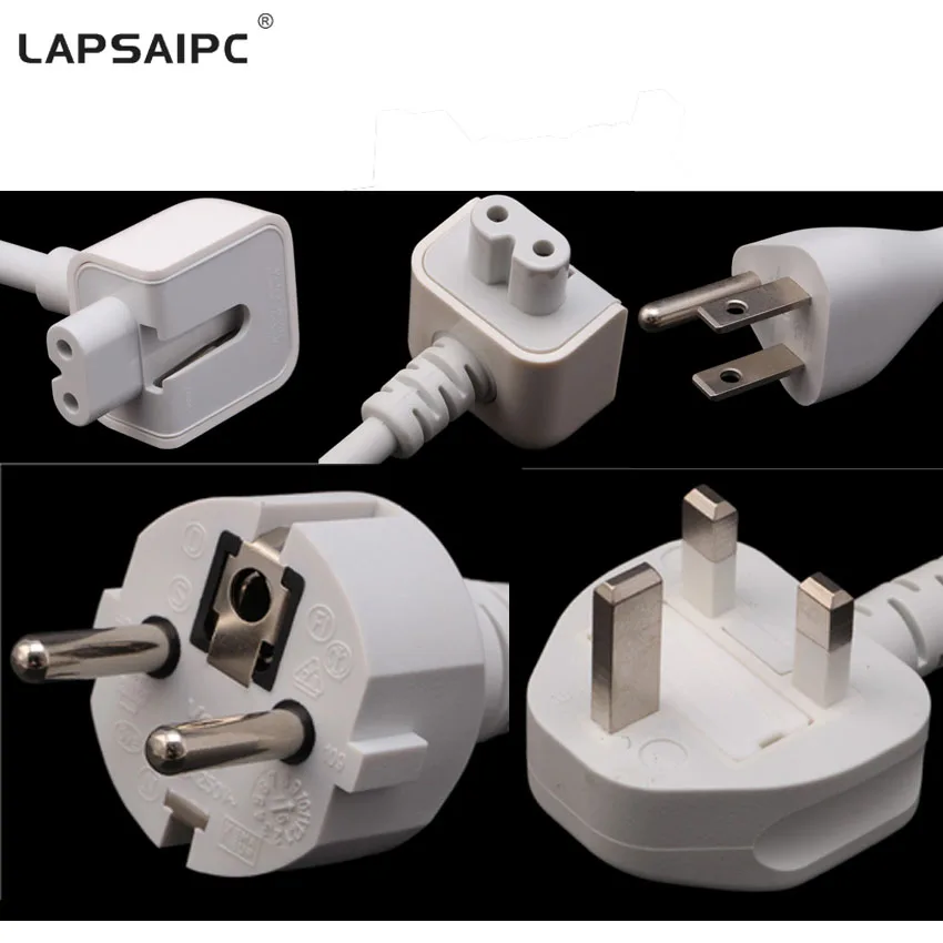 Power Extension Cable Cord For Apple MacBook Pro Air AC Wall Charger Adapter