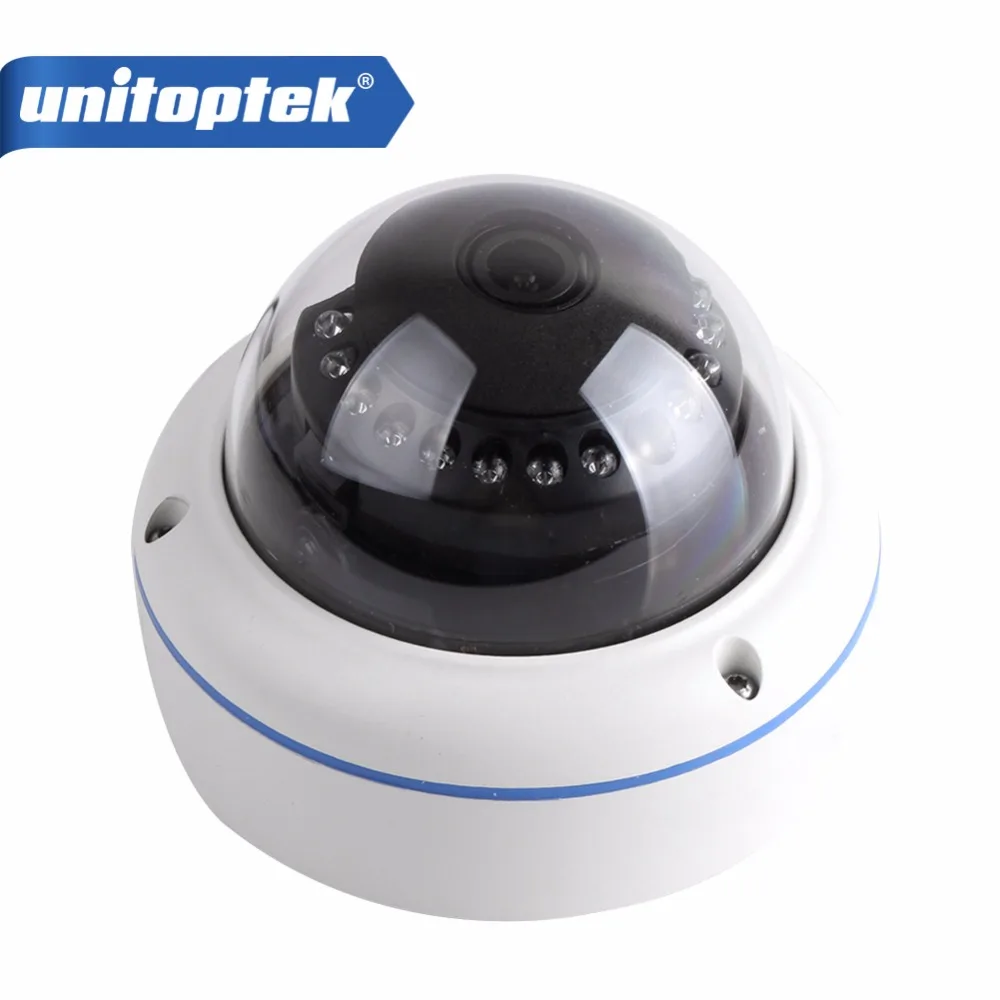 

UNITOPTEK HD 4MP 3MP IP Camera Outdoor Network Dome Waterproof IP66 Home Surveillance Security Camera IR P2P XMEYE POE Optional