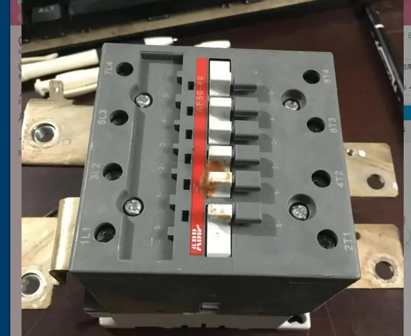

AF50-40 contactor DC20-60V dc inverter ACS800-11 series teardown AF50