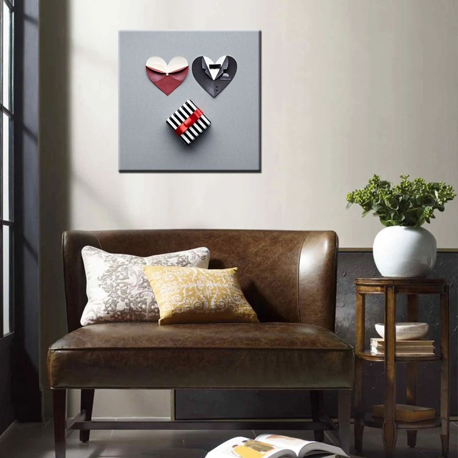 Best Wedding Wall Decor High Quality Picture Printed on Canvas Lover's