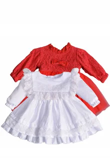 Платье для крещения новорожденных девочек; зимняя одежда; детская одежда; костюм принцессы; Рождественский наряд для новорожденных; 1 год рождения