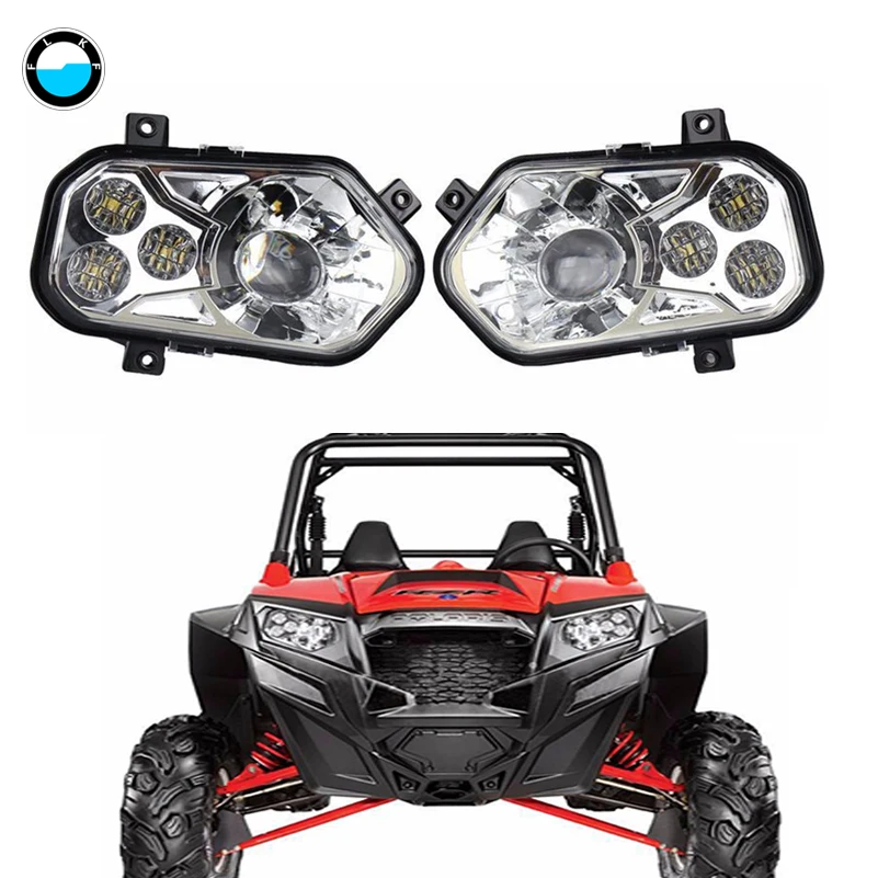 Комплект светодиодных фар Polaris Ranger 2 шт. левый/правый с дальний и ближний свет для