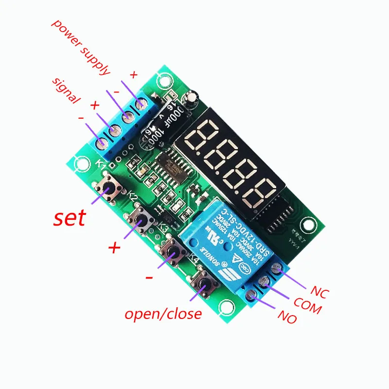 Socobeta 2Pcs of Voice-Activated Trigger High-Sensitivity Time Delay 5 Seconds Trigger Module for Teaching Socobeta 2Pcs of Voice-Activated Trigger High-Sensitivity Time Delay 5 Seconds Trigger Module for Teaching