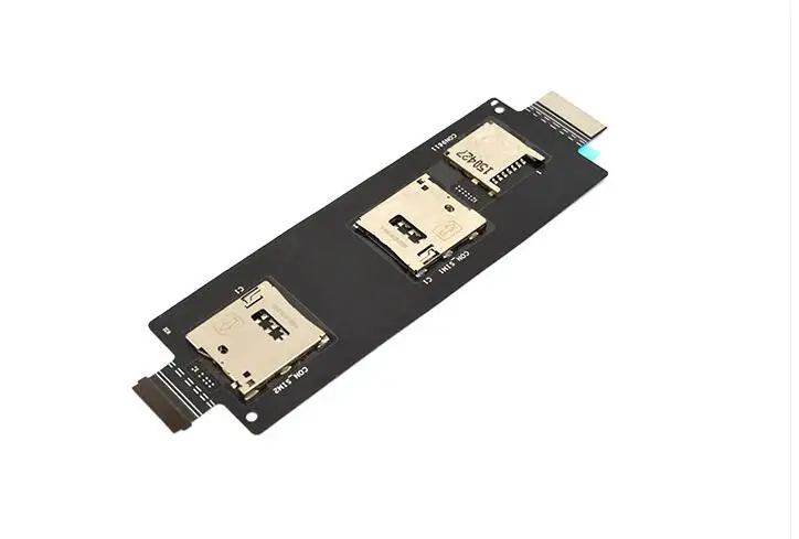 Натуральная Sim card reader держатель контактор для Asus zenfone 2 Laser ZE550kL ZE551kL Z00LD сменный слот лотка модуль