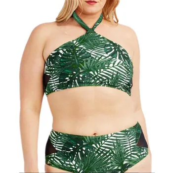 

Women Sexy Large Size Printing Bikini Bathing Suit Swimsuit Swimwear Z0118