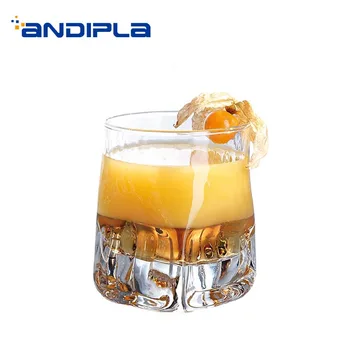 

Creative Whiskey Wine Cup Transparent Thicken Glass Beer Cups Household Drinkware Office Master Fruit Juice Coffee Milk Mug Gift