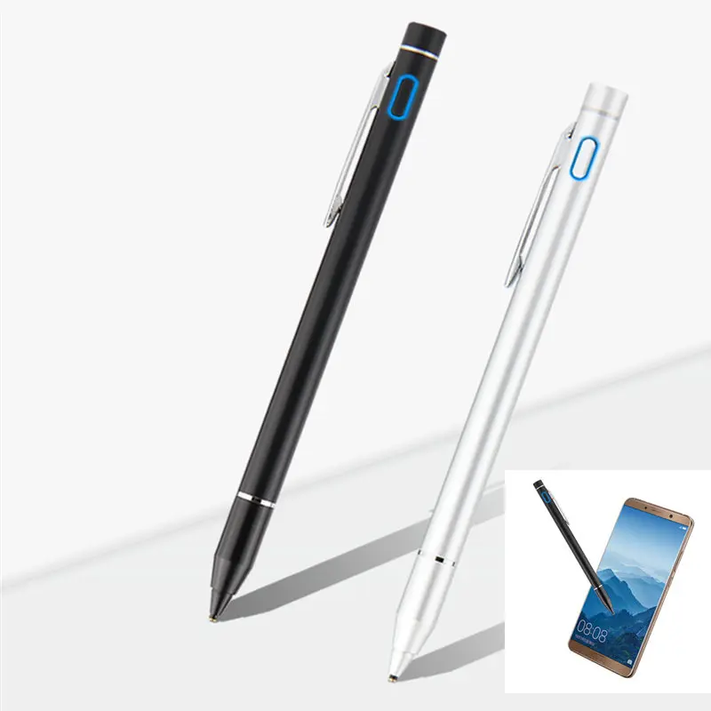 

2018 Capacitive Touch Stylus Screen For Android IOS Pen Luxury Gold Silver For Tablet PC Phone capacitive touch screen devices