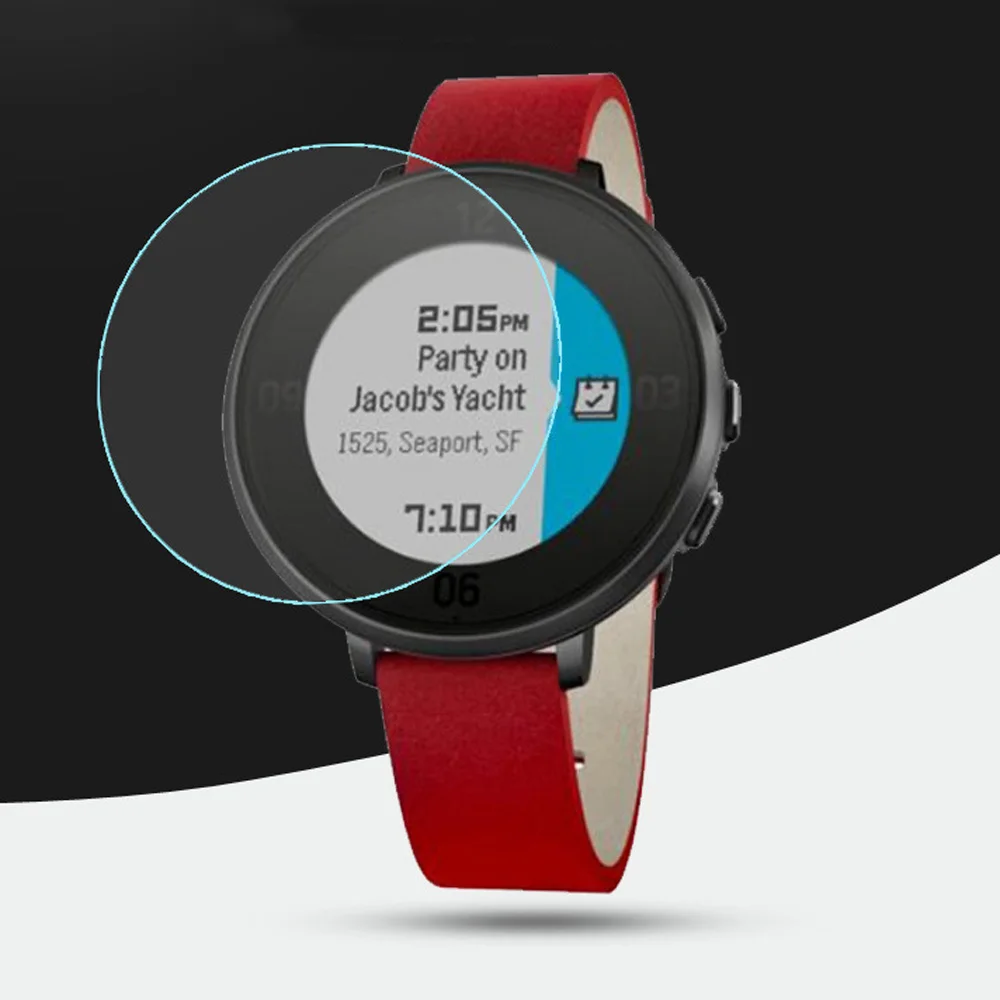 3 шт Анти-Царапины мягкая защитная пленка tpu для Pebble Time круглые умные часы Полный