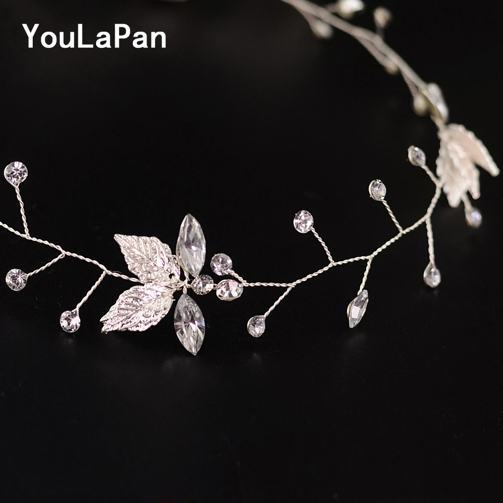 YouLaPan SH114-S Стразы ремни и пояса украшенные драгоценными камнями ремни для платьев цвета слоновой кости свадебное платье пояс Серебристые листья Кристальный пояс