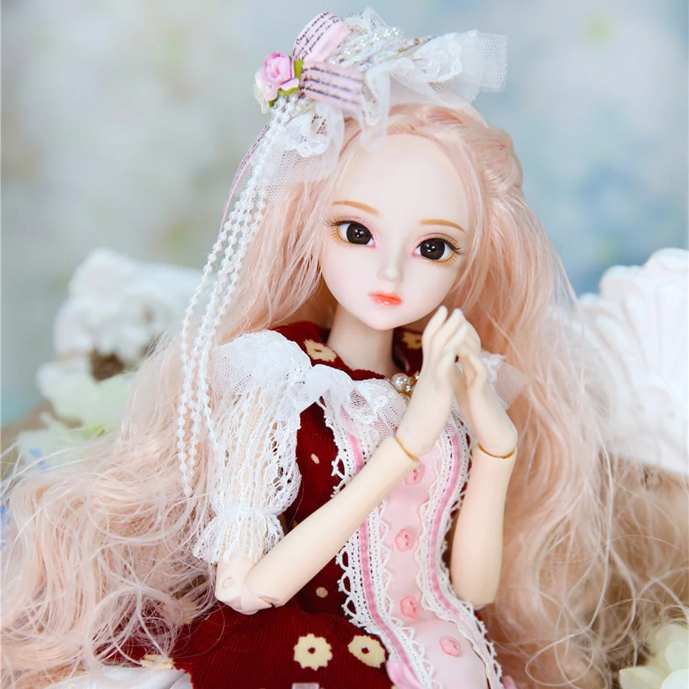 1/4 BJD Blyth кукла молочная королева имя румия бледно-розовые волосы механическое соединение тела девушки ледяной, SD